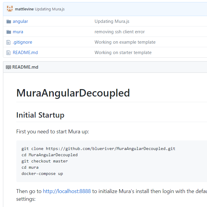 Link to Mura Angular Decoupled project on Github